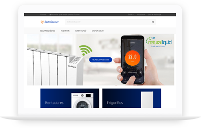 Web design portfolio electrical appliances shop web design electrical appliances store Portfolio