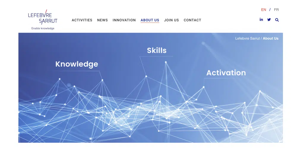 Diseño web corporativo multinacional