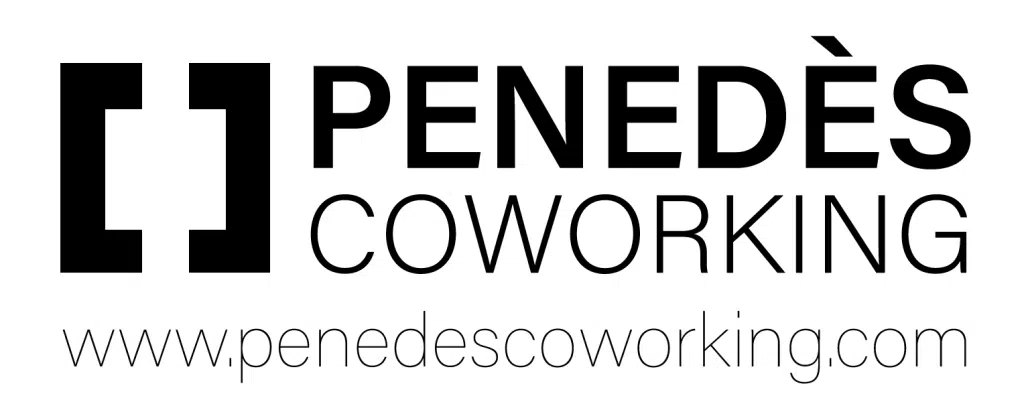 Penedès Coworking: Rebranding, diseño web y redes penedes coworking logo web Penedès Coworking Logo