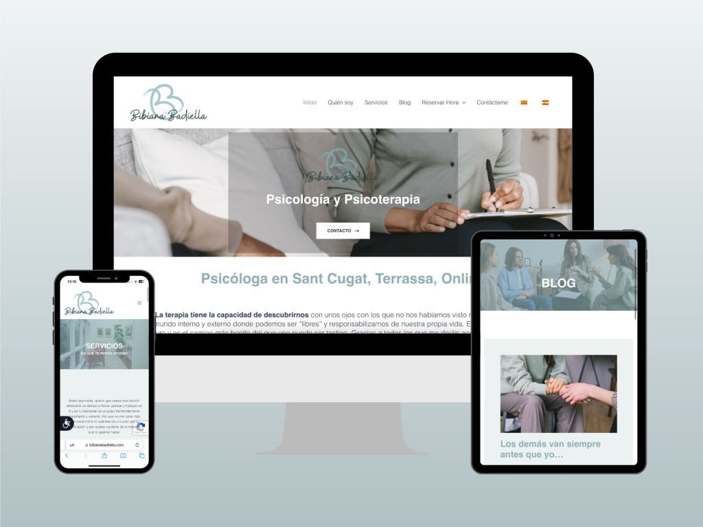 Psicologa Bibiana Bidiella: Disseny web personalitzat Disseny Web Personalitzat 1 Disseny Web Personalitzat 1 Psicologa Bibiana Bidiella: Disseny web personalitzat