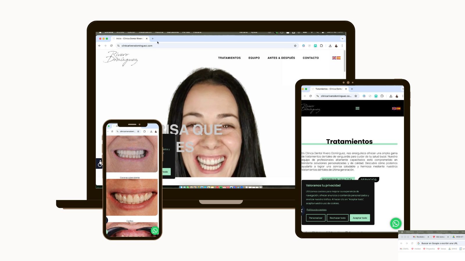 Web i SEO per Serveis Odontològics