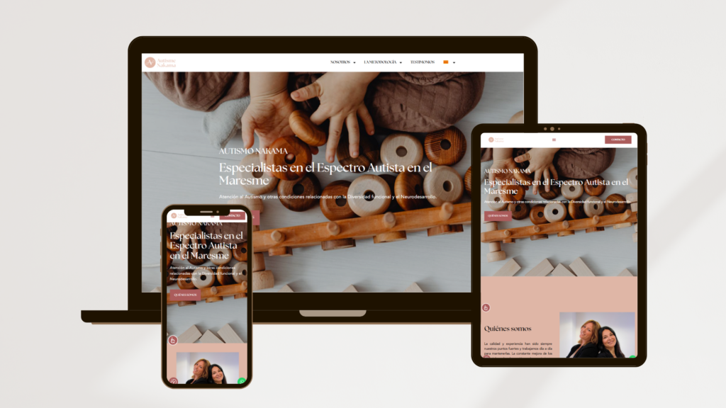 Web i SEO per Acompanyament a Persones amb Autisme