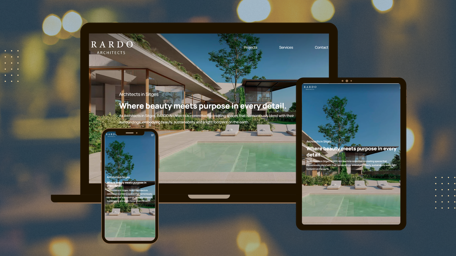 Disseny web i SEO per Estudis d’Arquitectura Disseny web i SEO per Estudis d'Arquitectura