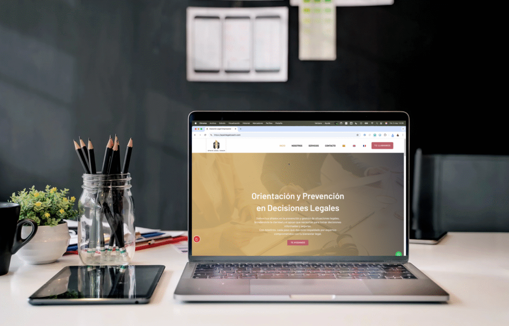 Disseny web i SEO per a coach legal 1 Spain Legal Coach: Disseny web i SEO per a coach legal amb el Kit Digital